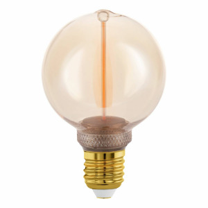 LM-E27-LED G80 2W 1800K jantarov 110363 - Eglo