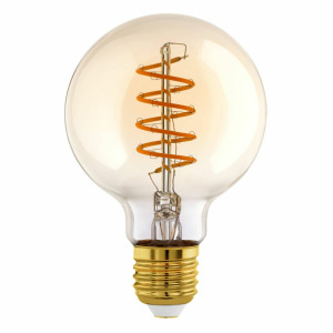 LM-E27-LED G95 8W jantarov 2700K 110369 - Eglo