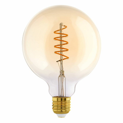 LM-E27-LED G125 8W jantarov 2700K 110371 - Eglo