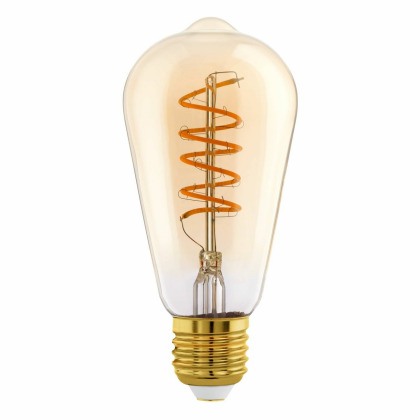 LM-E27-LED ST64 8W jantarov 2700K 110372 - Eglo