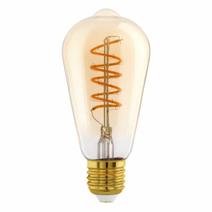 LM-E27-LED ST64 8W jantarov 2700K 110372 - Eglo