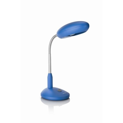 LAMPA STOLN E27 1x11W bez zdroje, modr