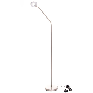 LAMPA STOJAC LED 5W 380lm 3000K, mat.chrom